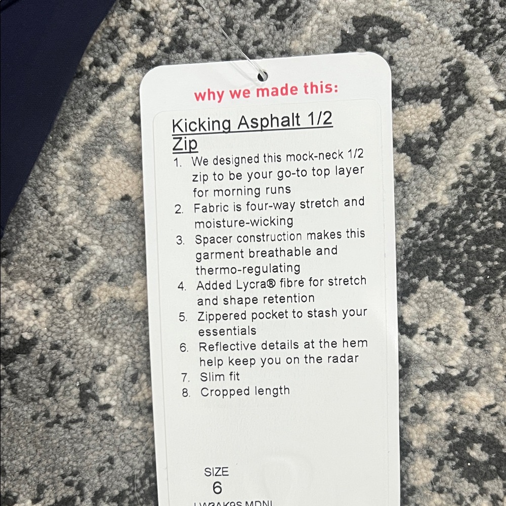 lululemon athletica Navy Blue Sweatshirt - Picture 2 of 5